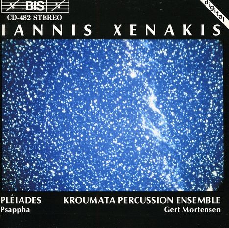 Iannis Xenakis (1922-2001): Pleiades, CD