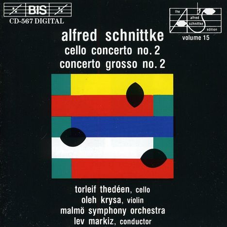 Alfred Schnittke (1934-1998): Cellokonzert Nr.2 (1989/90), CD