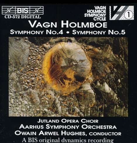 Vagn Holmboe (1909-1996): Symphonien Nr.4 &amp; 5, CD