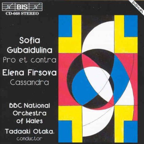 Elena Firsova (geb. 1950): Cassandra op.60, CD