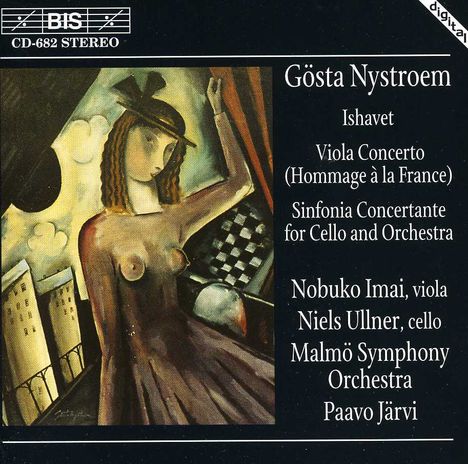 Gösta Nystroem (1890-1966): Sinfonia concertante für Cello &amp; Orchester, CD