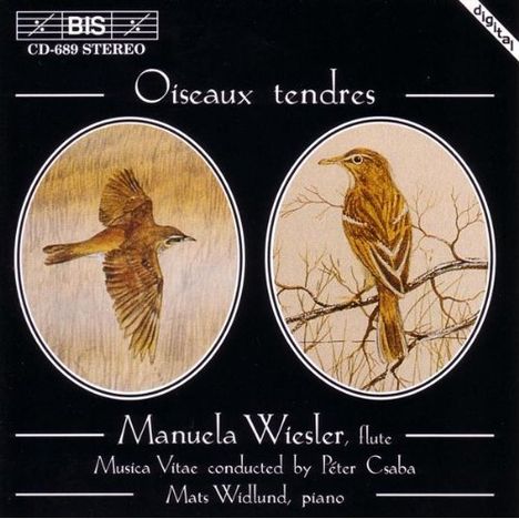 Manuela Wiesler - Oiseaux tendres, CD