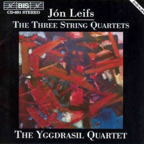 Jon Leifs (1899-1968): Streichquartette Nr.1-3 (opp.21,36,64), CD
