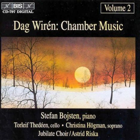 Dag Wiren (1905-1986): Klavierwerke, CD
