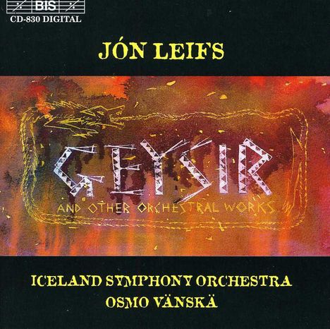 Jon Leifs (1899-1968): Geysir, CD