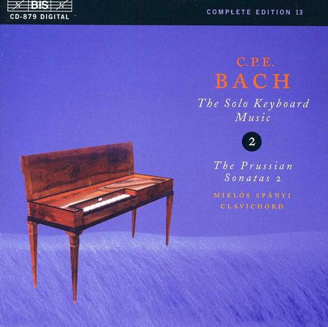 Carl Philipp Emanuel Bach (1714-1788): Cembalosonaten Wq.48 Nr.5 &amp; 6, CD