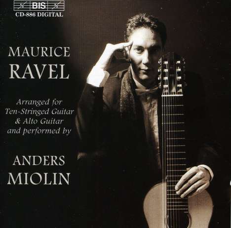 Maurice Ravel (1875-1937): Klavierwerke arrangiert für Gitarre, CD