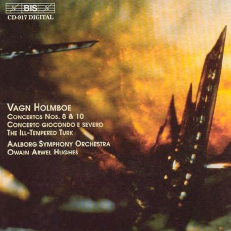 Vagn Holmboe (1909-1996): Sinfonia Concertante (Concerto Nr.8 op.38), CD