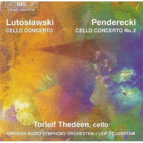 Krzysztof Penderecki (1933-2020): Cellokonzert Nr.2, CD