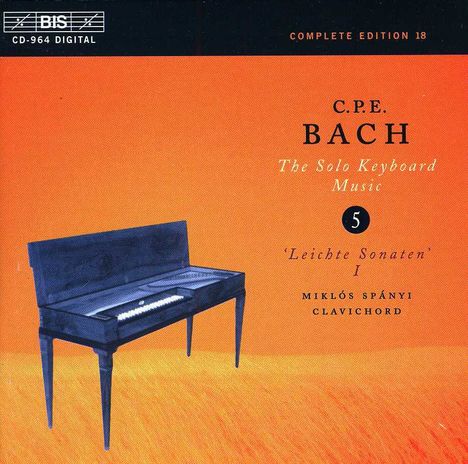 Carl Philipp Emanuel Bach (1714-1788): Cembalosonaten Wq.50 Nr.1-3;Wq.62 Nr.16 &amp; 19, CD