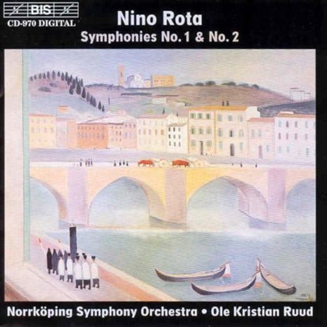 Nino Rota (1911-1979): Symphonien Nr.1 &amp; 2, CD