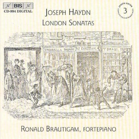 Joseph Haydn (1732-1809): Klaviersonaten H16 Nr.49-52, CD