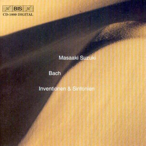 Johann Sebastian Bach (1685-1750): Inventionen &amp; Sinfonias BWV 772-801, CD