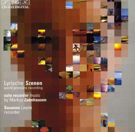 Markus Zahnhausen (geb. 1965): Musik für Blockflöte, CD