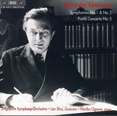 Alexander Tscherepnin (1899-1977): Symphonien Nr.1 &amp; 2, CD