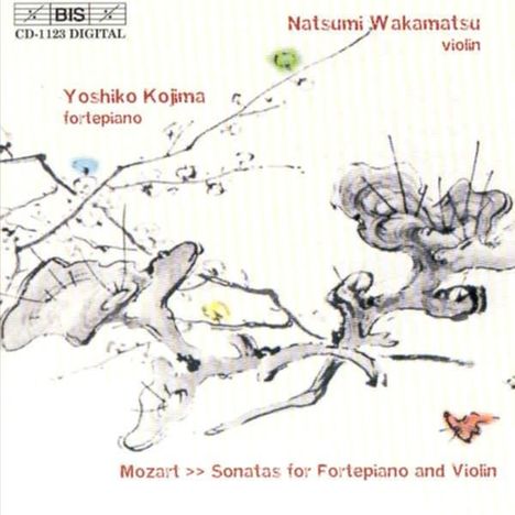 Wolfgang Amadeus Mozart (1756-1791): Sonaten für Violine & Klavier, CD