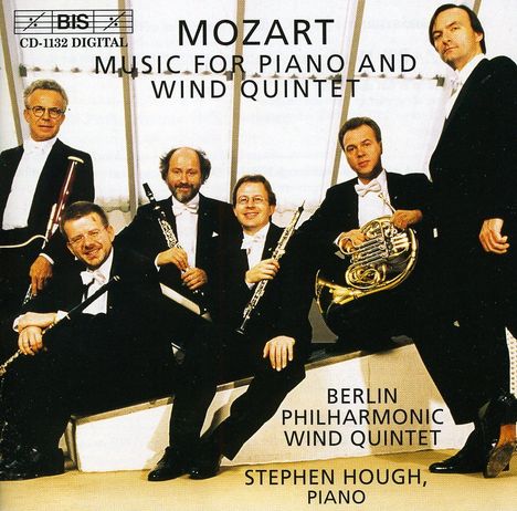 Wolfgang Amadeus Mozart (1756-1791): Quintett KV 452 für Klavier &amp; Bläser, CD