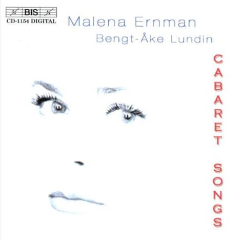 Malena Ernman - Cabaret Songs, CD