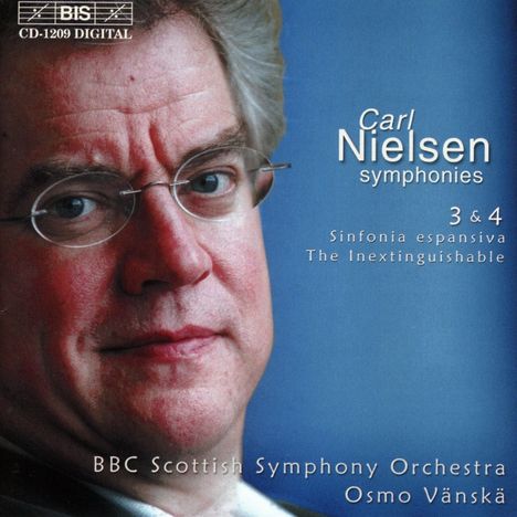 Carl Nielsen (1865-1931): Symphonien Nr.3 &amp; 4, CD