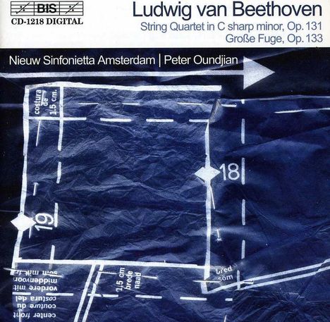 Ludwig van Beethoven (1770-1827): Streichquartett Nr.14 op.131 (Orch.-Fass.), CD