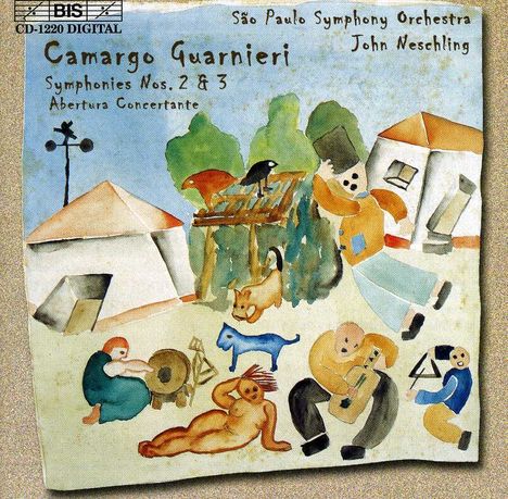 Mozart Camargo Guarnieri (1907-1993): Symphonien Nr.2 &amp; 3, CD