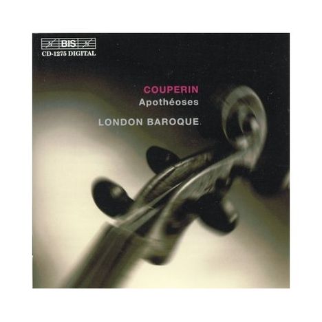 Francois Couperin (1668-1733): Les Apotheoses de Lully et de Corelli, CD