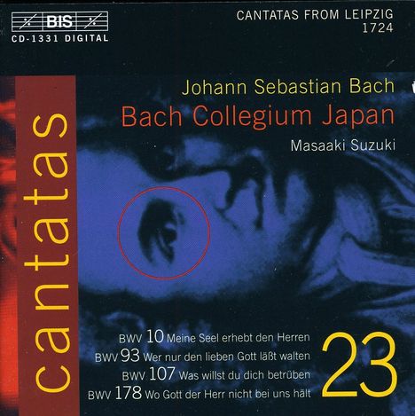 Johann Sebastian Bach (1685-1750): Kantaten Vol.23 (BIS-Edition), CD