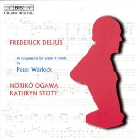 Frederick Delius (1862-1934): Orchesterwerke (arrangiert für Klavier 4-händig), CD