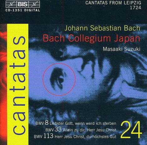 Johann Sebastian Bach (1685-1750): Kantaten Vol.24 (BIS-Edition), CD