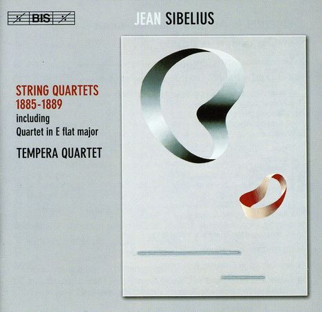 Jean Sibelius (1865-1957): Streichquartett Es-Dur (1885), CD