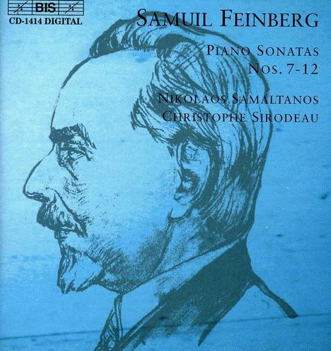 Samuel Feinberg (1890-1962): Klaviersonaten Nr.7-12, CD