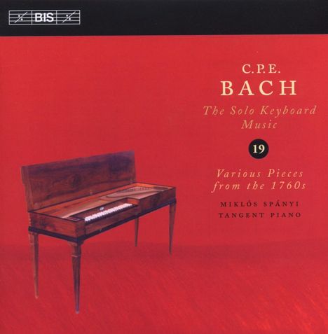 Carl Philipp Emanuel Bach (1714-1788): Cembalowerke, CD