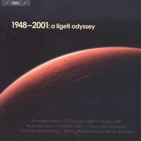 György Ligeti (1923-2006): 1948-2001: A Ligety Odyssey, CD