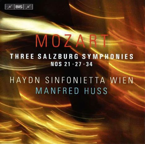 Wolfgang Amadeus Mozart (1756-1791): Symphonien Nr.21,27,34, CD