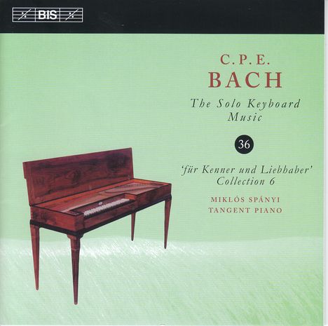 Carl Philipp Emanuel Bach (1714-1788): Für Kenner und Liebhaber (Sammlung 6), CD