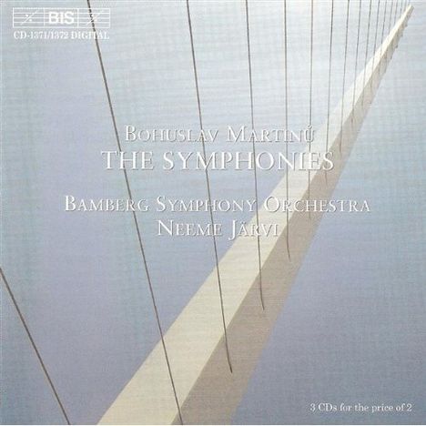 Bohuslav Martinu (1890-1959): Symphonien Nr.1-6, 2 CDs