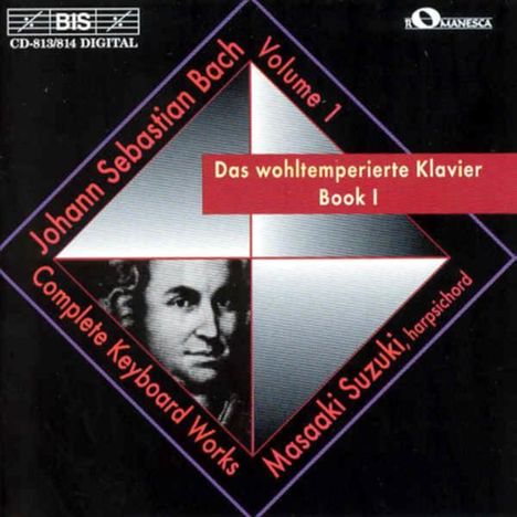 Johann Sebastian Bach (1685-1750): Das Wohltemperierte Klavier 1, 2 CDs