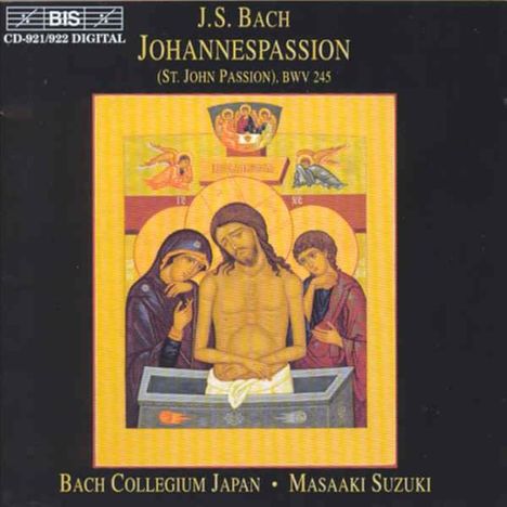 Johann Sebastian Bach (1685-1750): Johannes-Passion BWV 245, 2 CDs