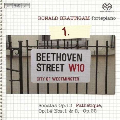 Ludwig van Beethoven (1770-1827): Sämtliche Klavierwerke Vol.1, Super Audio CD