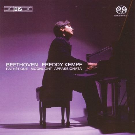 Ludwig van Beethoven (1770-1827): Klaviersonaten Nr.8,14,23, Super Audio CD