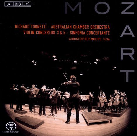 Wolfgang Amadeus Mozart (1756-1791): Violinkonzerte Nr.3 &amp; 5, Super Audio CD