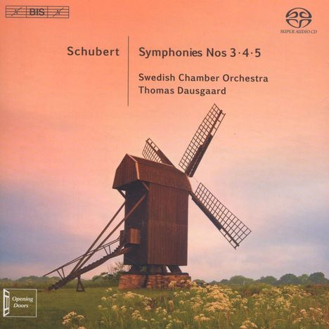 Franz Schubert (1797-1828): Symphonien Nr.3-5, Super Audio CD