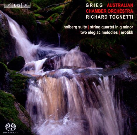 Edvard Grieg (1843-1907): Streichquartett op.27 (f.Streichorchester), Super Audio CD