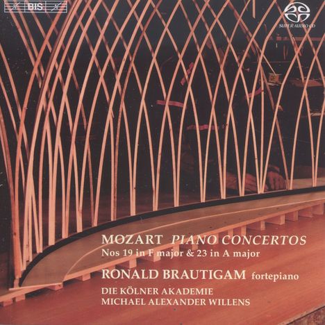 Wolfgang Amadeus Mozart (1756-1791): Klavierkonzerte Nr.19 &amp; 23, Super Audio CD