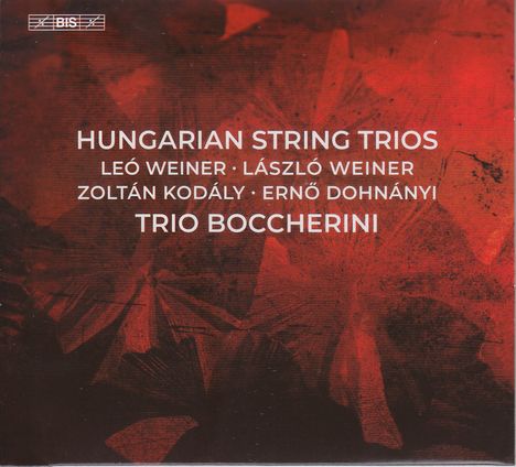 Trio Boccherini - Hungarian String Trios, Super Audio CD