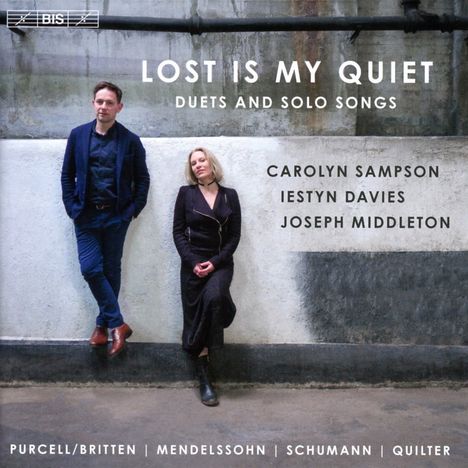 Carolyn Sampson &amp; Iestyn Davies - Lost Is My Quiet, Super Audio CD