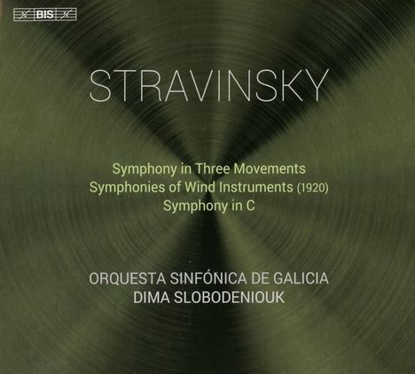 Igor Strawinsky (1882-1971): Symphonie in C, Super Audio CD