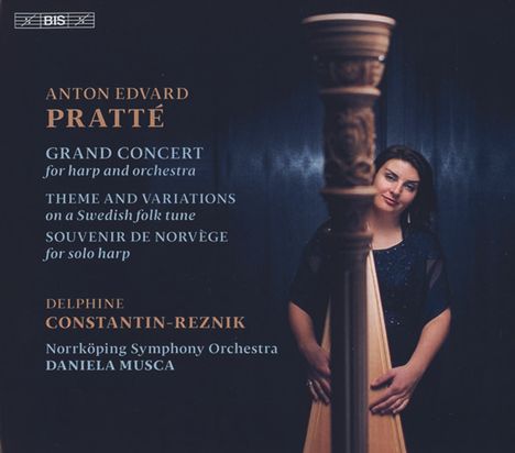 Anton Edvard Pratte (1796-1875): Grand Concert g-moll für Harfe &amp; Orchester, Super Audio CD