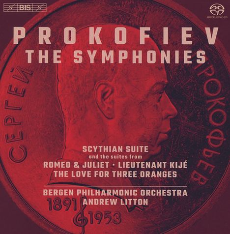 Serge Prokofieff (1891-1953): Symphonien Nr.1-7, 5 Super Audio CDs