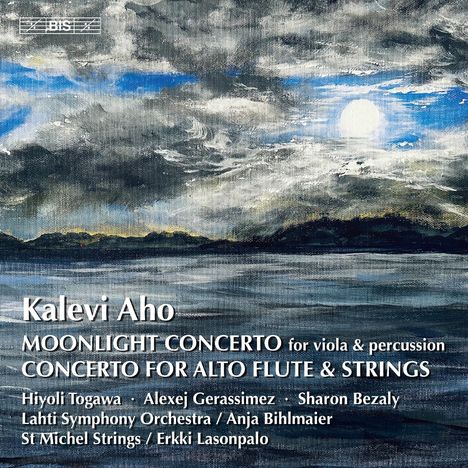 Kalevi Aho (geb. 1949): Doppelkonzert für Viola,Percussion & Orchester "Moonlight Concerto", Super Audio CD